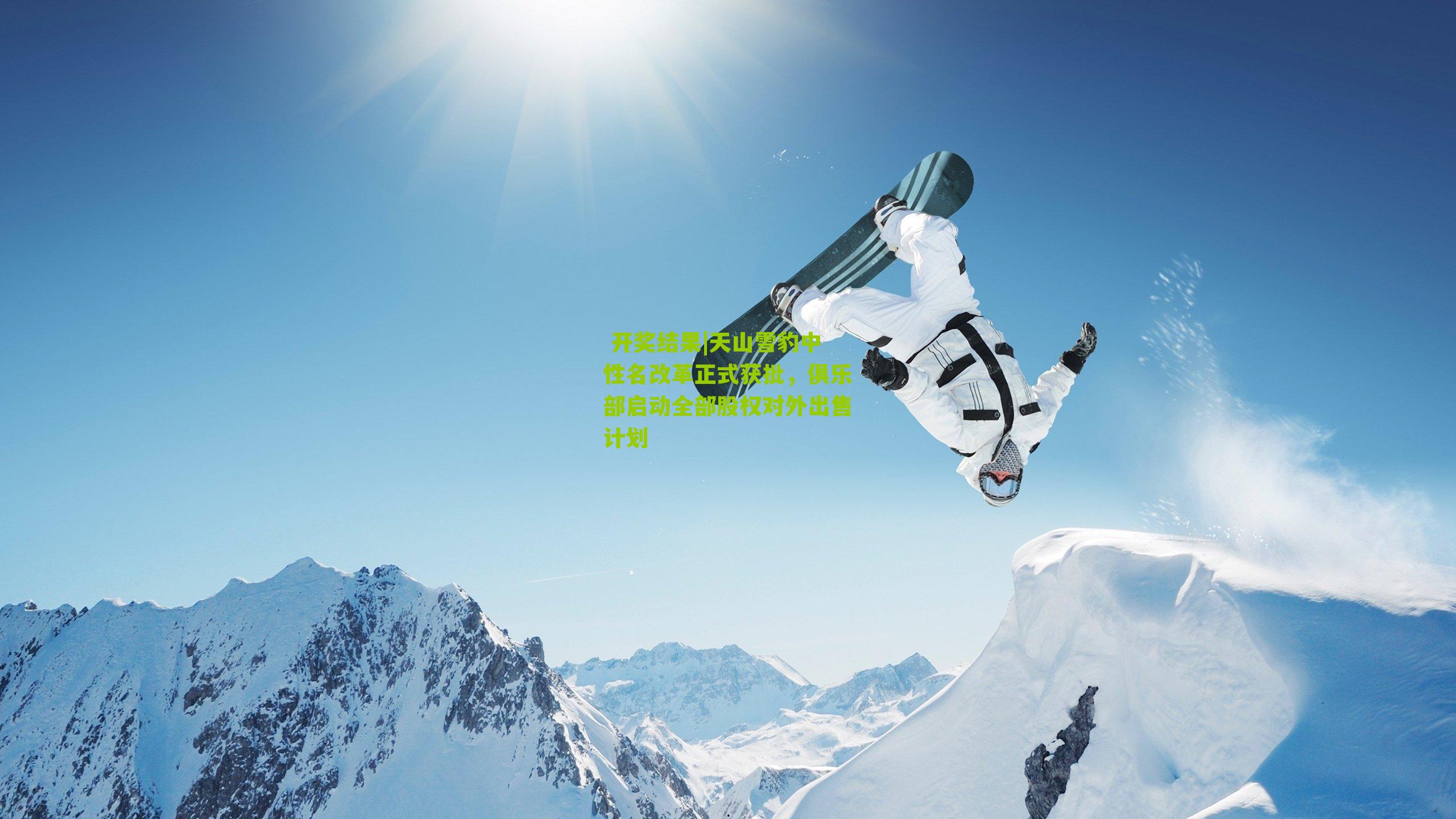 天山雪豹中性名改革正式获批，俱乐部启动全部股权对外出售计划